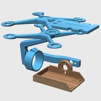 Small Mobius Gimbal - Balanced - Antivibration 3D Printing 49938