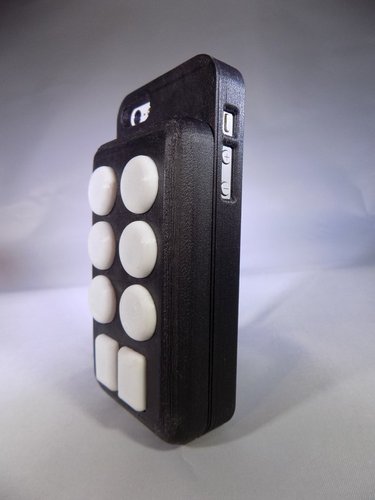 BrailleTooth -- Bluetooth Braille Keyboard 3D Print 50202
