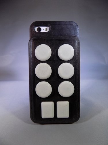 BrailleTooth -- Bluetooth Braille Keyboard 3D Print 50209