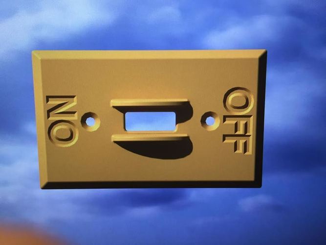 Light Switch Cover 3D Print 50331