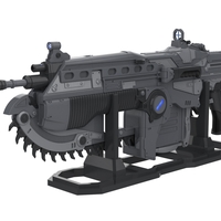 Small Lancer - Gears of War - Printable model - STL files 3D Printing 503971