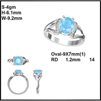 Small Ladies Ring for sale 3D Printing 504016