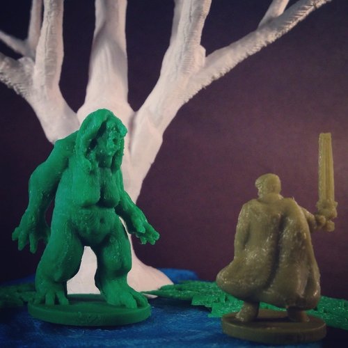 Swamp Trolls (18mm scale) 3D Print 50408