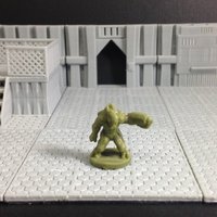 Small Xyn (Random Alien in 18mm scale) 3D Printing 50411
