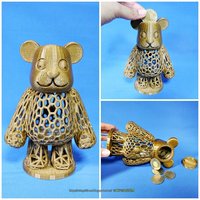 Small Teddy Bear Bank 3D Printing 50446