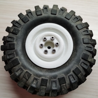 Small 1/10 RC 攀爬/穿越车用轮毂 Wheel Hub 3D Printing 507032