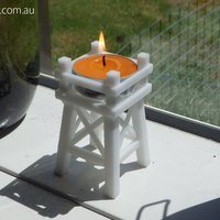 Small Candle Signal Towers 3D Printing 50814