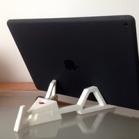 Small Desktop Stand for iPad Pro 3D Printing 50937