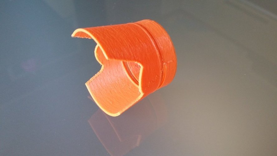 DJI Phantom 3P Lense Hood - sun shade (READ!) 3D Print 50954