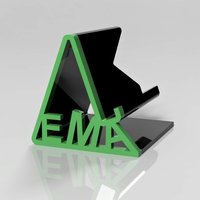Small Tom's universal phone stand EMA 3D Printing 51004