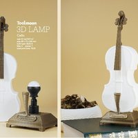 Small cello lamp 3D Printing 51014