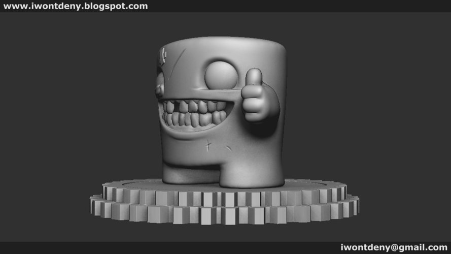 Super Meat Boy 3D Print 51072