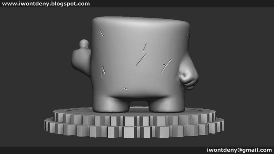 Super Meat Boy 3D Print 51074