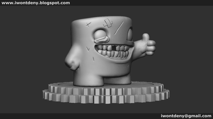Super Meat Boy 3D Print 51077