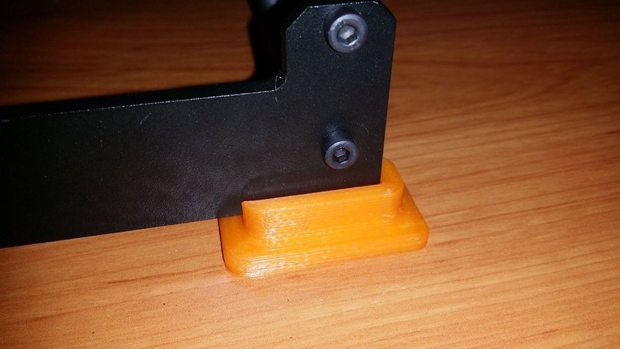 Feet for BQ Prusa Hephestos with extended 20x30 bed 3D Print 51168