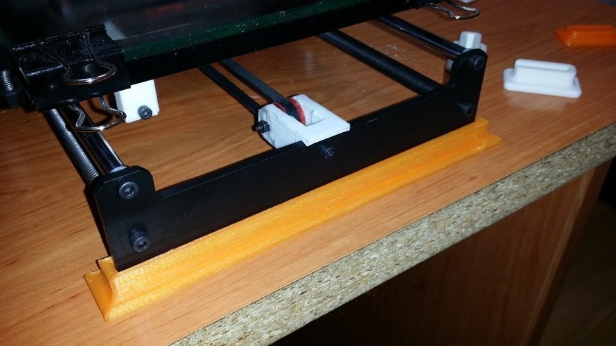 Feet for BQ Prusa Hephestos with extended 20x30 bed 3D Print 51173