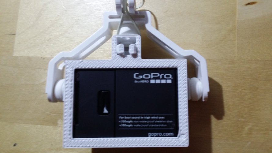  DJI Phantom FC40 GoPro 3 Holder / Adapter 3D Print 51296