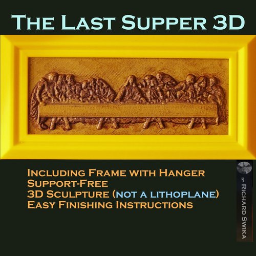 The Last Supper 3D 3D Print 51339