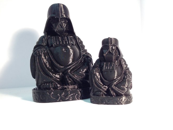 Darth Vader Buddha with saber 3D Print 51537