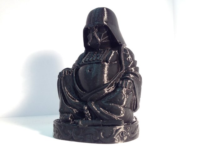 Darth Vader Buddha with saber 3D Print 51539