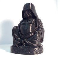 Small Darth Vader Buddha with saber 3D Printing 51539