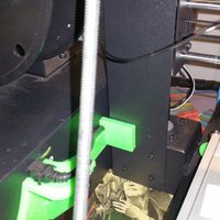 Small Duplicator i3 USB cord strain relief 3D Printing 51571