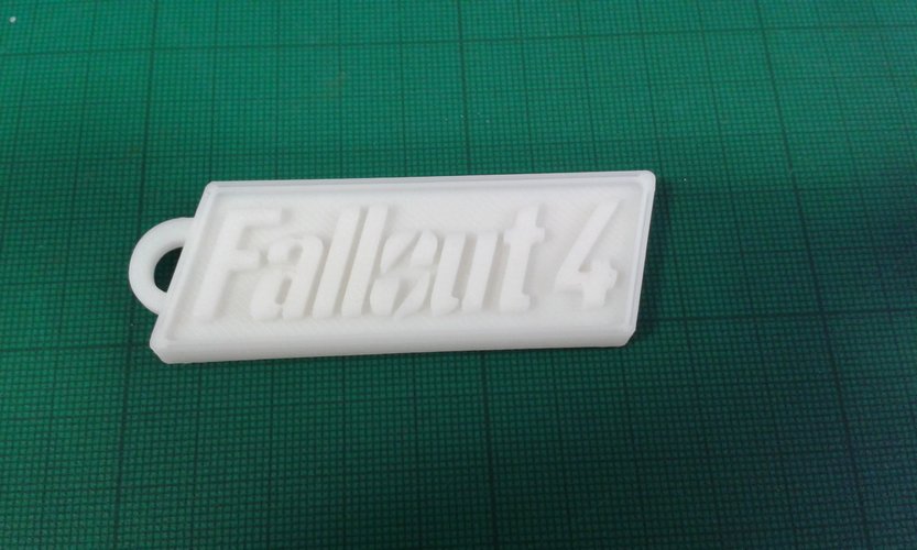 Fallout 4 Keytag 3D Print 51613