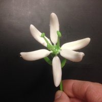 Small Stargazer Lily (Sort of) 3D Printing 51823