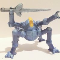 Small Dwarven Battle Mech 3D Printing 51877