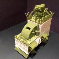 Small House Ratta Battle Wagon 3D Printing 51913
