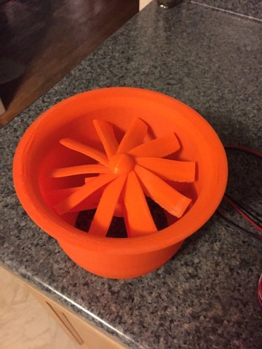 120mm ELectric Ducted Fan 3D Print 52164