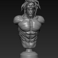 Small Eren  Titan Bust 3D Printing 52186