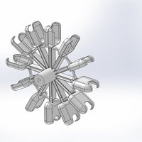 Small Pelton Wheel Design v1.1 3D Printing 52199