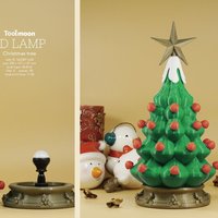 Small christmas tree lamp 3D Printing 52230