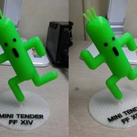 Small Final Fantasy XIV - mini tender (mini cactus)  3D Printing 52308
