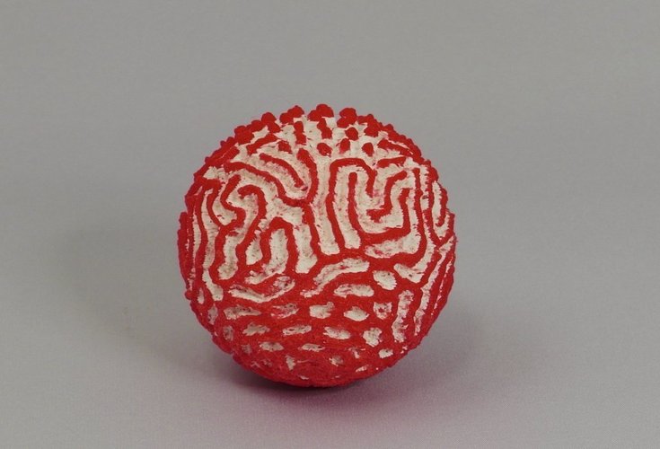 Reaction-Diffusion Ball 3D Print 52326