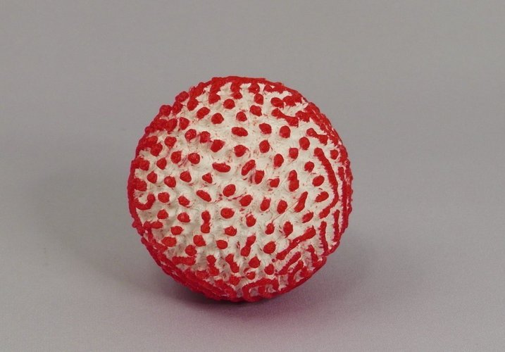 Reaction-Diffusion Ball 3D Print 52327