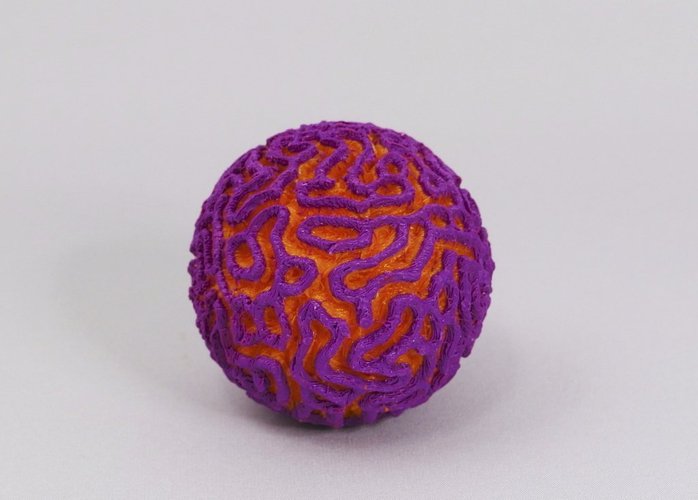 Reaction-Diffusion Ball 3D Print 52329
