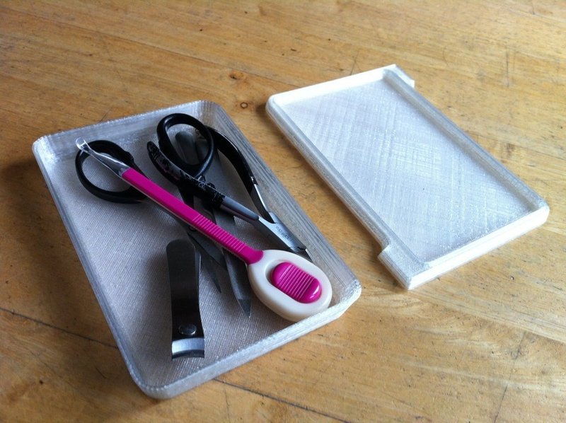 Low Profile Box With Lid