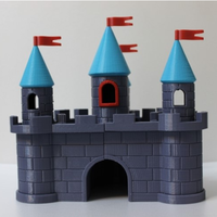 Small castle 2 3D Printing 5260