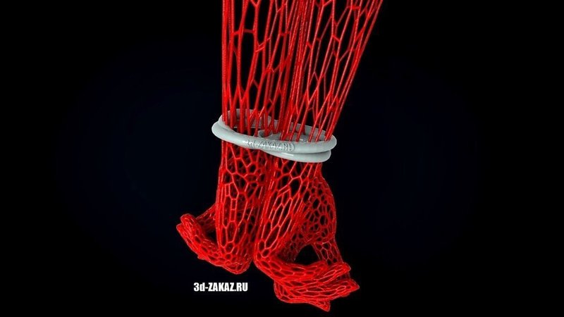 With their hands tied style Voronoi.