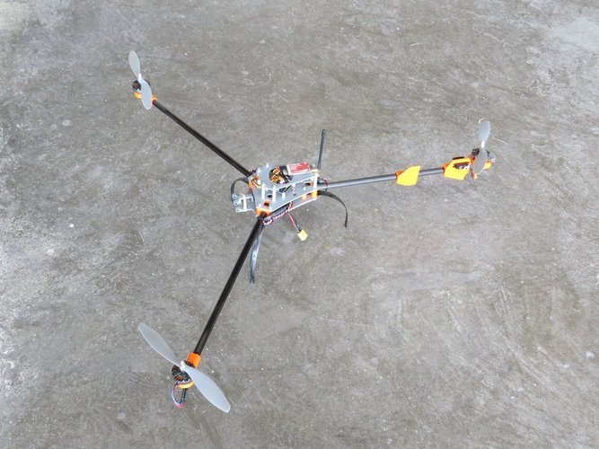 3D Printed Tricopter 3D Print 52749