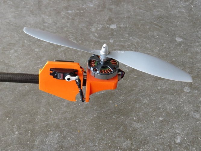 3D Printed Tricopter 3D Print 52752