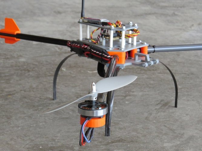 3D Printed Tricopter 3D Print 52755