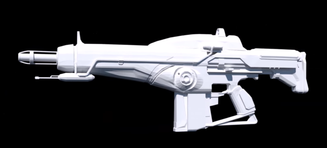 Destiny SUROS Regime Exotic Rifle 3D Print 52925 Destiny SUROS Regime Exotic Rifle 3D Print 52925