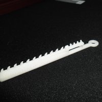 Small Warhammer inspired  - Chainsword keychain 3D Printing 53010
