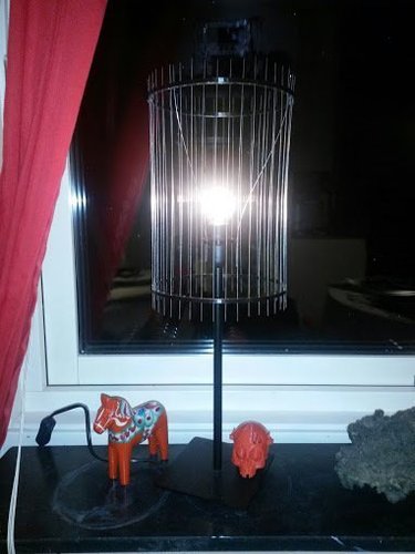 lampshade. Wire crafts meets 3Dprinting. 3D Print 53155
