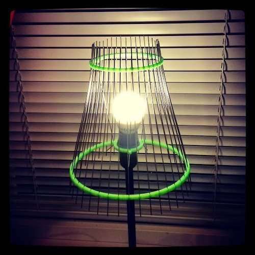lampshade. Wire crafts meets 3Dprinting. 3D Print 53156