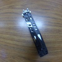 Small Microteck Tachyon II butterfly knife 3D Printing 53600