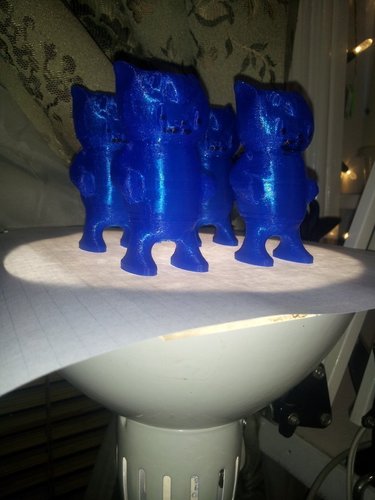 Makerbot Gnomes and friends, (x4)"Ditto"feature 3D Print 53915